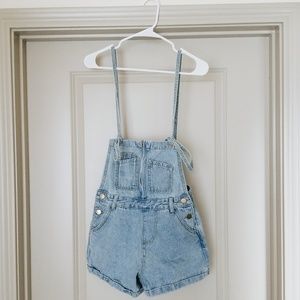 Denim Romper